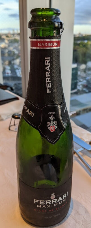 フェラーリ・マキシマム・ブラン・ド・ブラン2024 スパークリングワイン ２本 フェッラーリ・マキシマム・ブラン・ド・ブラン 375ml｜ワイン