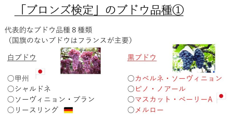 ブドウ品種①